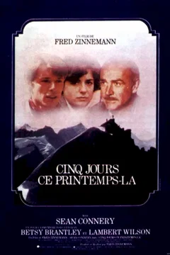 Affiche du film Cinq jours ce printemps la