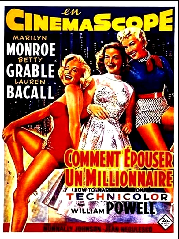 Affiche du film : Comment épouser un millionnaire