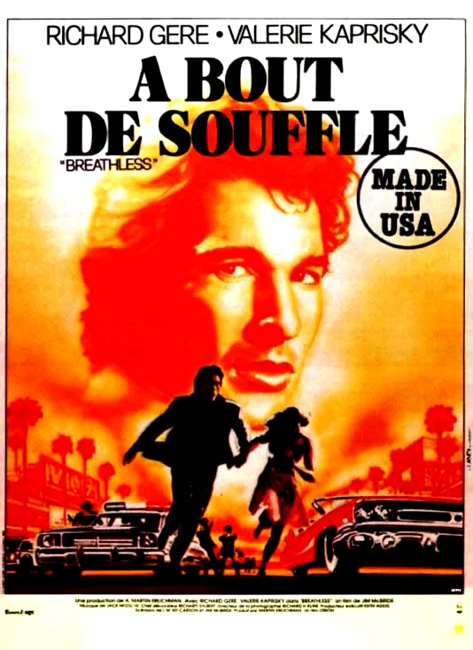 Affiche du film : A bout de souffle made in USA