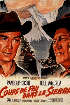 Affiche du film Coups de feu dans la sierra