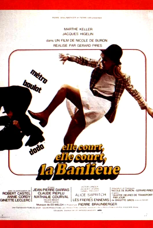 Affiche du film : Elle court elle court la banlieue