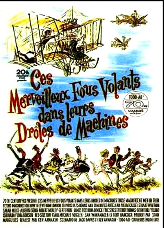 Affiche du film : Ces merveilleux fous volants dans leurs drôles de machines