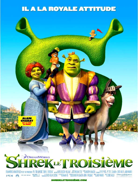 Affiche du film : Shrek le troisième
