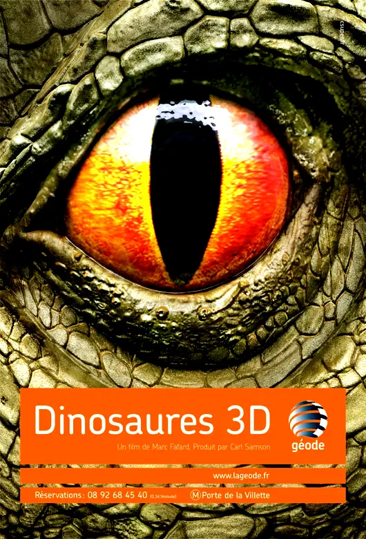 Affiche du film : Dinosaures 3d
