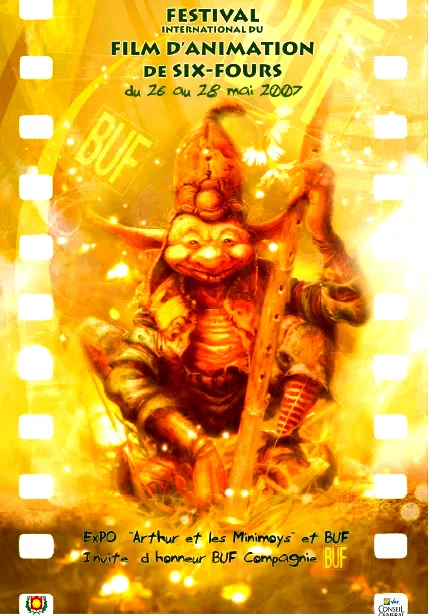 Affiche du film : Festival International du Film d’Animation de Six-Fours 