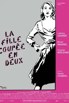 Affiche du film = La fille coupée en deux