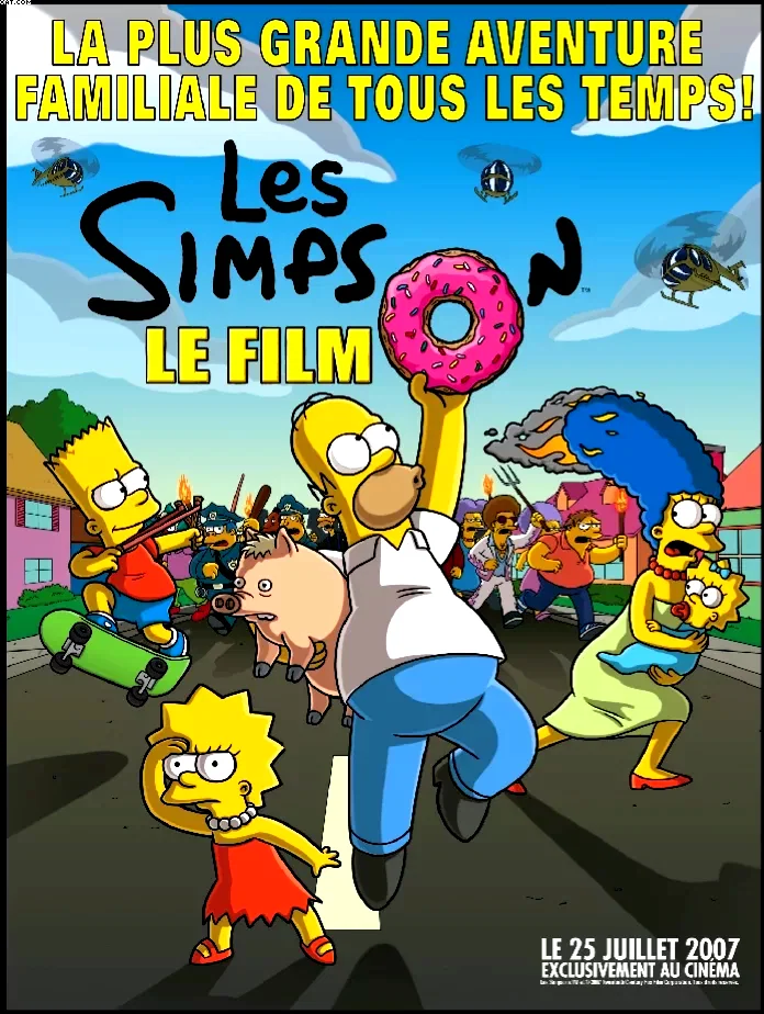 Affiche du film : Les Simpson, le film