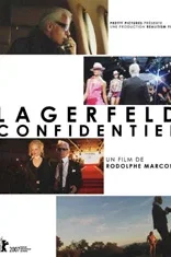 Affiche du film = Lagerfeld confidentiel
