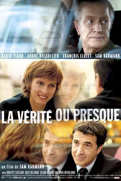 Affiche du film = La vérité ou presque