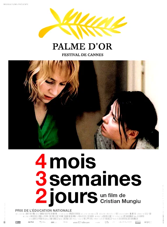 Affiche du film : 4 mois, 3 semaines, 2 jours