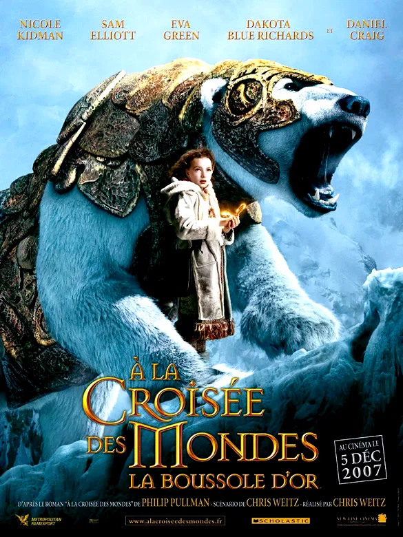 Affiche du film : A la croisée des mondes : la boussole d'or