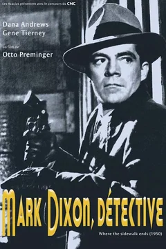 Affiche du film = Mark Dixon, détective
