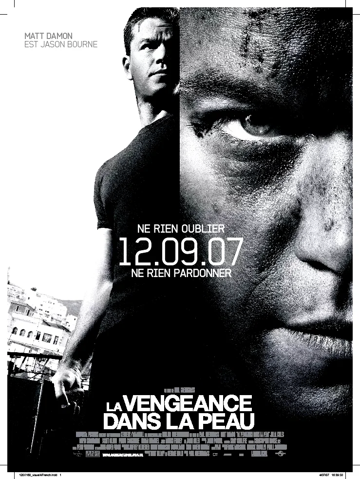Affiche du film : La Vengeance dans la peau