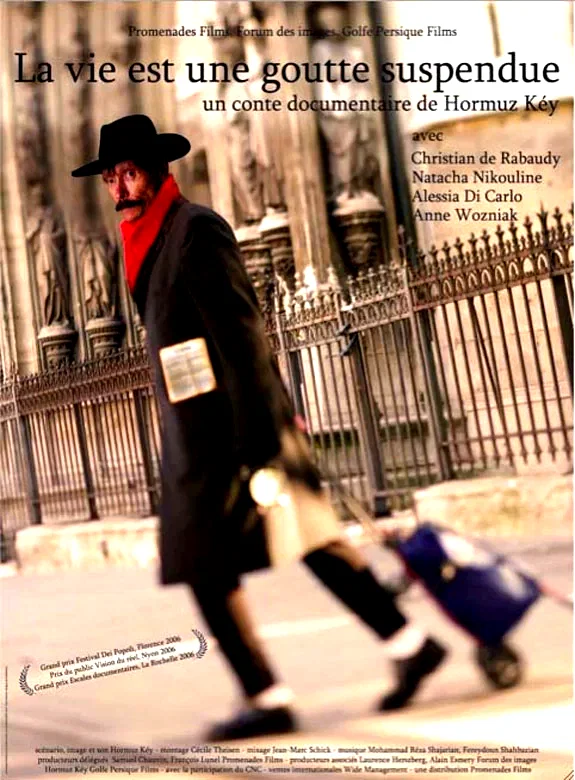 Affiche du film : La vie est une goutte suspendue