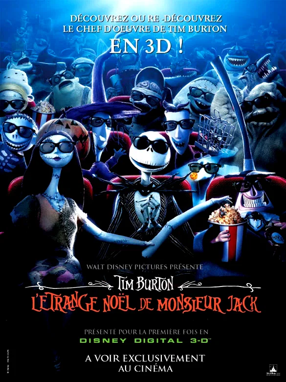 Affiche du film : L'Etrange noël de Monsieur Jack (3D)