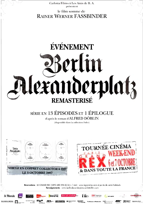 Affiche du film : Berlin alexanderplatz