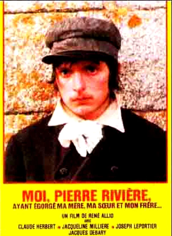 Affiche du film : Moi Pierre Rivière, ayant égorgé ma mère, ma soeur et mon frère