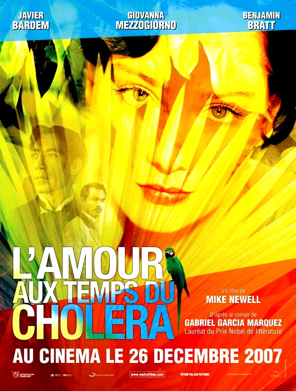 Affiche du film : L'amour au temps du choléra