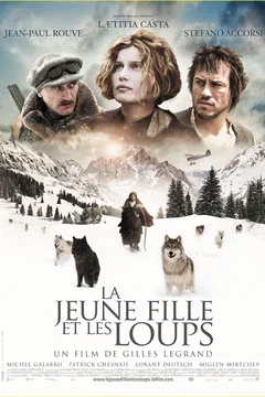Affiche du film La jeune fille et les loups