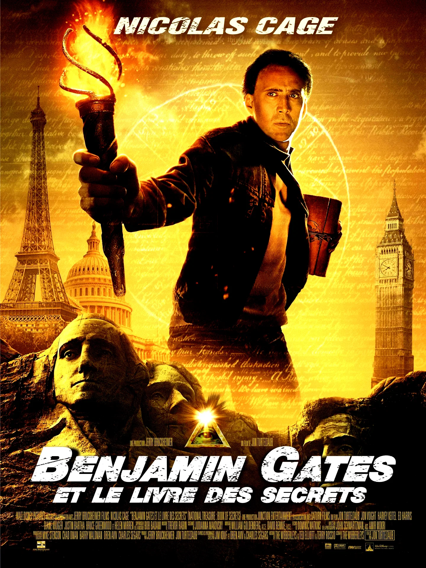 Affiche du film : Benjamin Gates et le livre des secrets