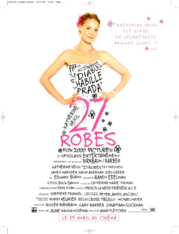 Affiche du film : 27 robes