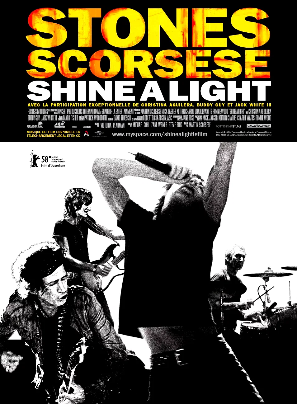 Affiche du film : Shine a light