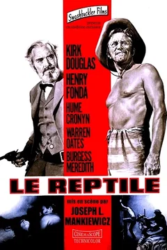 Affiche du film = Le reptile