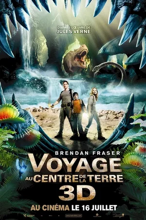 Affiche du film : Voyage au centre de la Terre - 3D