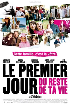 Affiche du film Le premier jour du reste de ta vie