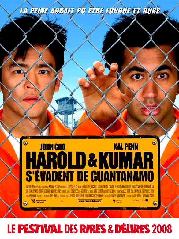 Affiche du film : Harold and kumar go to the white cast