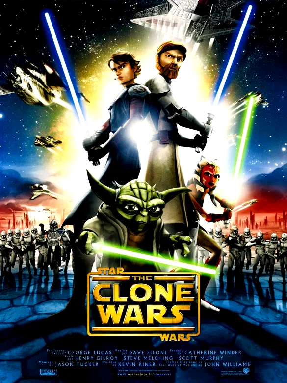 Affiche du film : Star Wars : la Guerre des Clones