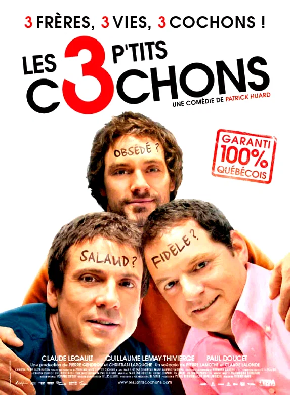 Affiche du film : Les trois p'tits cochons