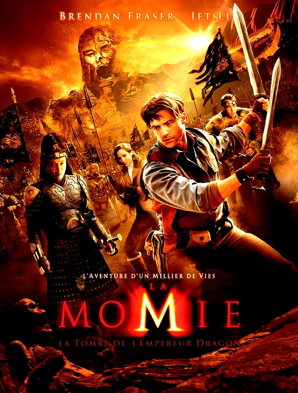 Affiche du film : La Momie 3 : la Tombe de l'Empereur Dragon