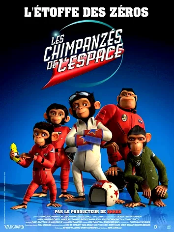 Affiche du film : Les Chimpanzés de l'espace