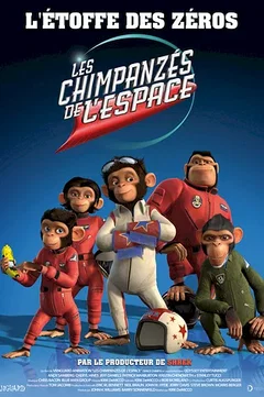 Affiche du film Les Chimpanzés de l'espace