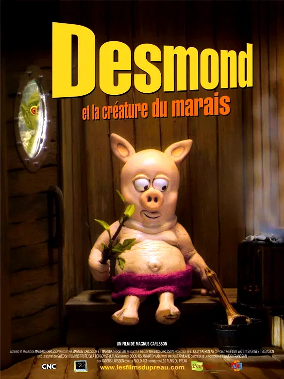 Affiche du film : Desmond et la créature du marais