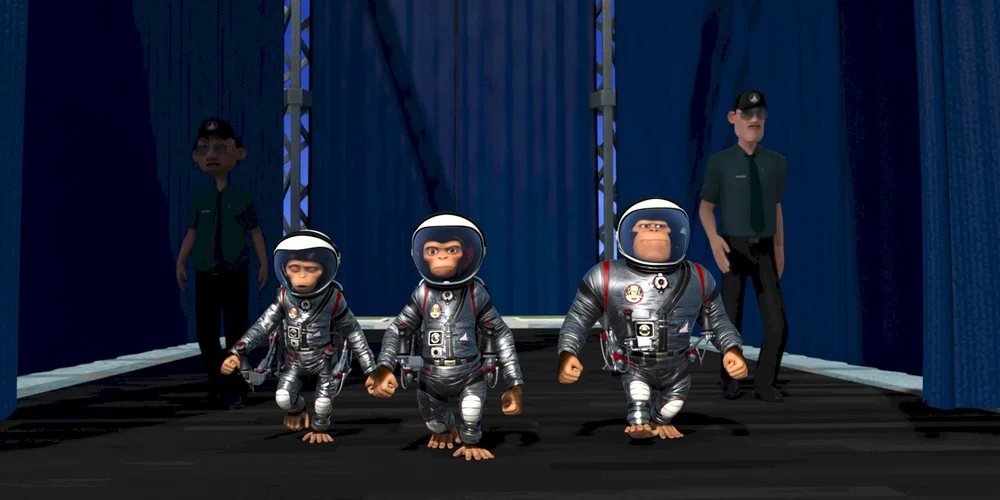 Photo du film : Les Chimpanzés de l'espace