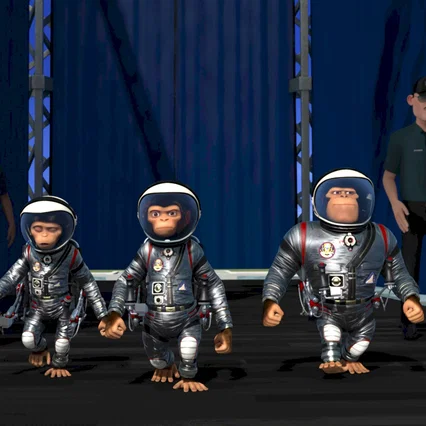 Miniature photo du film : Les Chimpanzés de l'espace