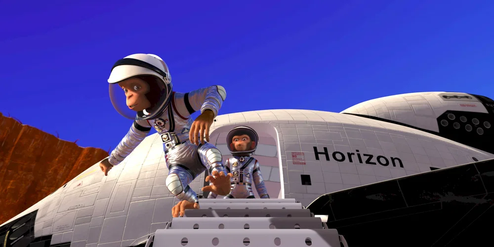 Photo du film : Les Chimpanzés de l'espace