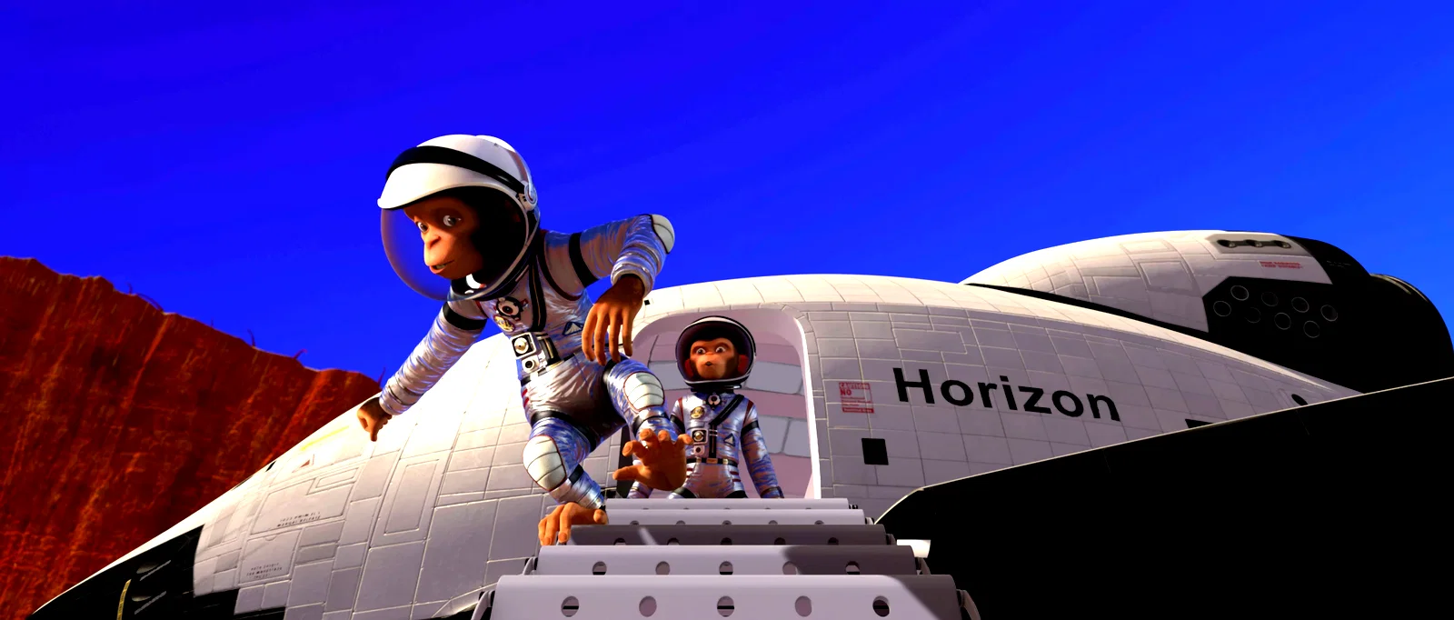 Photo 14 du film : Les Chimpanzés de l'espace