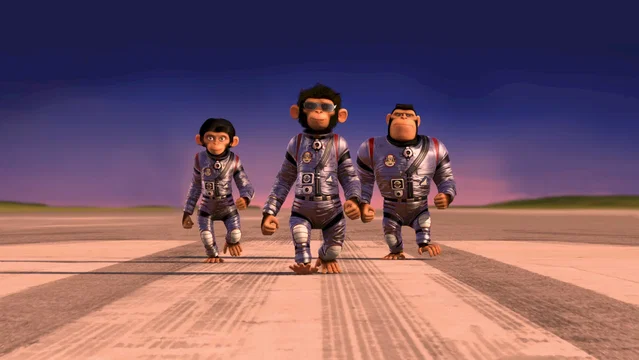 Photo du film : Les Chimpanzés de l'espace