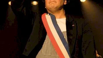 Affiche du film : Coluche, l'histoire d'un mec 
