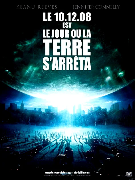 Affiche du film : Le jour où la terre s'arrêta
