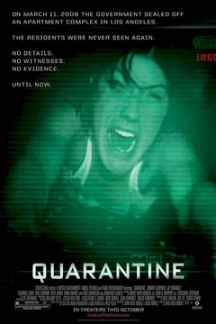 Affiche du film = En quarantaine