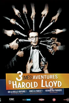 Affiche du film = 3 (més)aventures d'Harold Lloyd