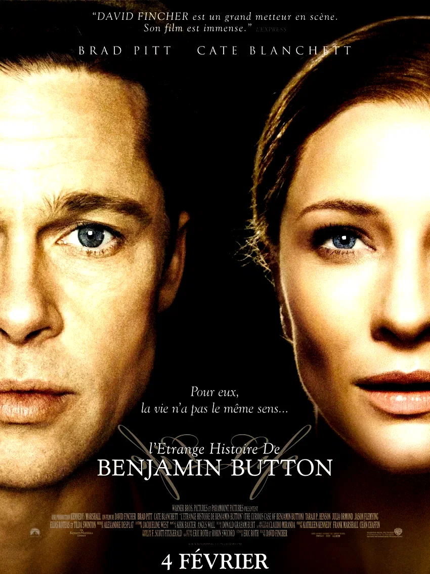 Affiche du film : L'étrange histoire de Benjamin Button