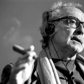 Photo du film : Morceaux de conversations avec Jean-Luc Godard