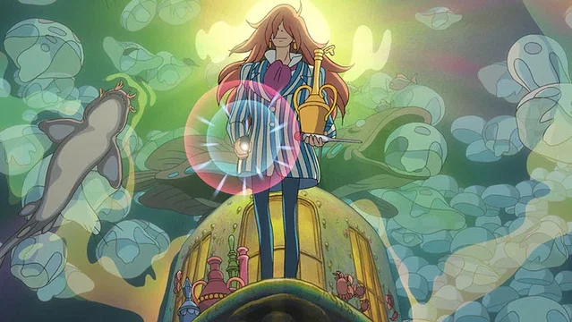 Affiche du film : Ponyo sur la falaise