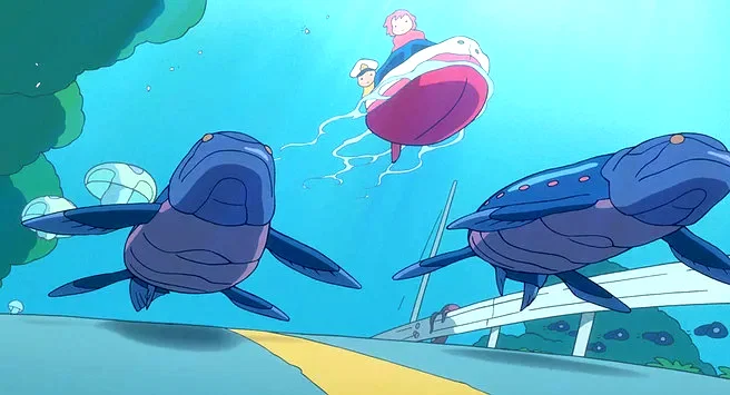 Photo du film : Ponyo sur la falaise
