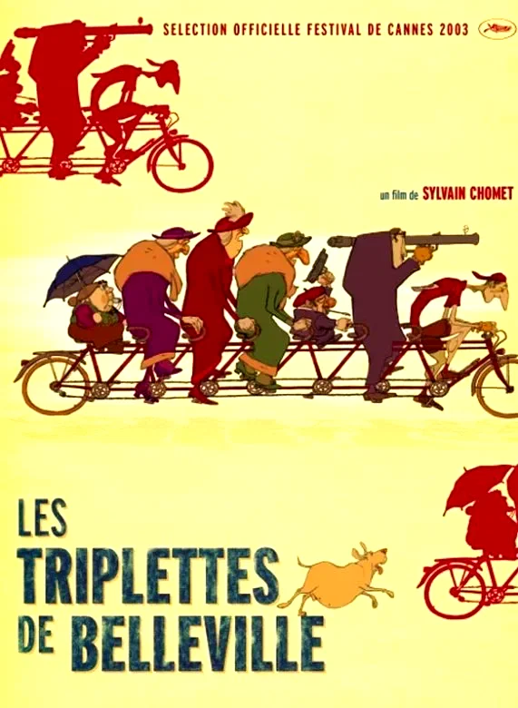 Affiche du film : Les Triplettes de Belleville